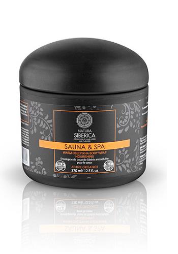 SAUNA & SPA Warm Oblepikha Body Wrap , Θρέψη και Αναζωογόνηση , 370 ml.