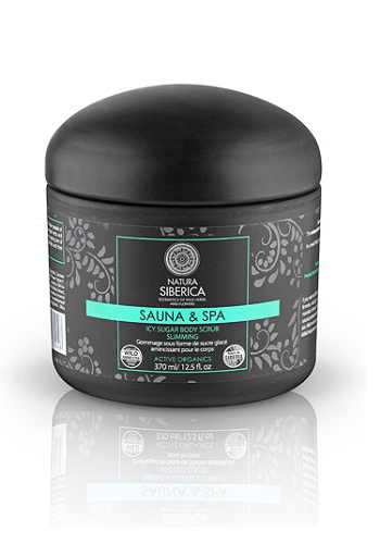 SAUNA & SPA Icy Sugar Body Scrub , Παγωμένο Scrub για Έντονη Σύσφιξη και Σμίλευση , 370 ml.