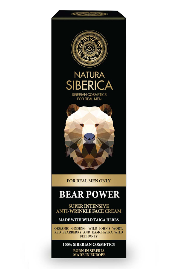 MEN Bear Power face cream , Σούπερ Εντατική Αντιρυτιδική κρέμα προσώπου , κατάλληλο για όλους τους τύπους δέρματος , για ώριμες επιδερμίδες , 50ml.