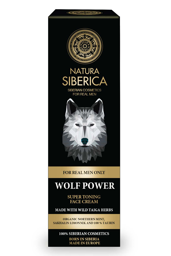 MEN Wolf Power face cream , Σούπερ τονωτική κρέμα προσώπου , κατάλληλο για όλους τους τύπους δέρματος , κατάλληλο για όλες τις ηλικίες , 50ml.