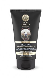 MEN face washing Bear Hug , Τζελ Καθαρισμού Προσώπου , κατάλληλο για όλους τους τύπους δέρματος , κατάλληλο για όλες τις ηλικίες , 150ml.