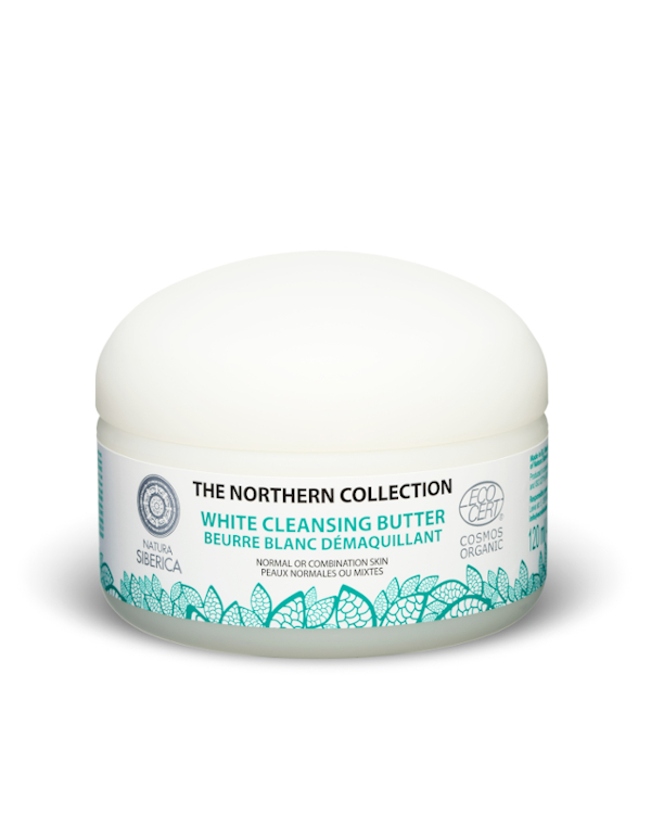 Northern Collection White Cleansing Butter , Λευκό Βούτυρο Καθαρισμού , για καθημερινή φροντίδα & ντεμακιγιάζ , κατάλληλο για κανονικές ή μικτές επιδερμίδες , κατάλληλο για όλες τις ηλικίες , 120ml.
